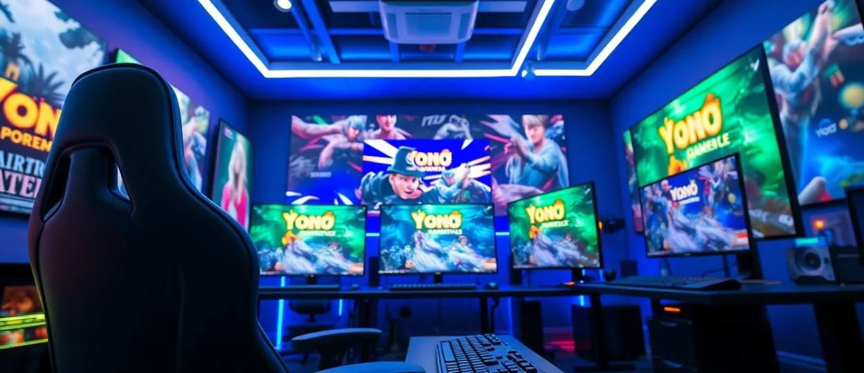 Play engaging Yono Games in an exciting and modern gaming environment.