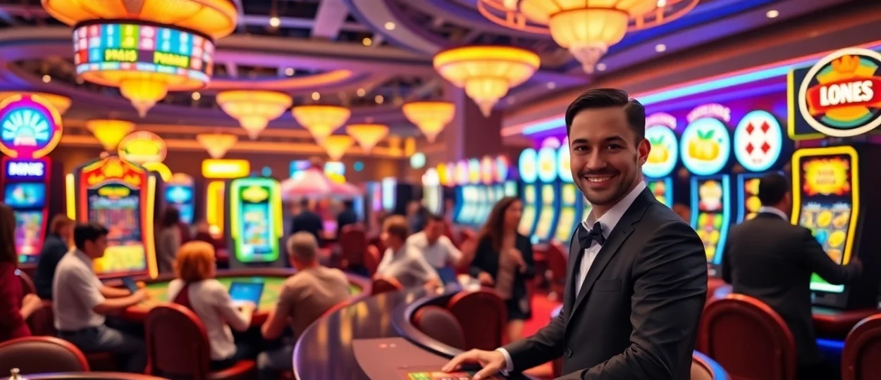 Experience exhilarating gaming at https://VNQ8.red/ with engaging dealers and vibrant atmosphere.