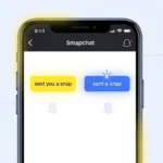 difference between sent you a snap and sent a snap
