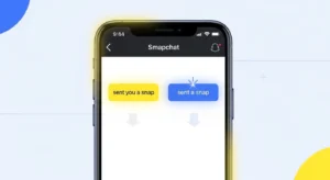 difference between sent you a snap and sent a snap