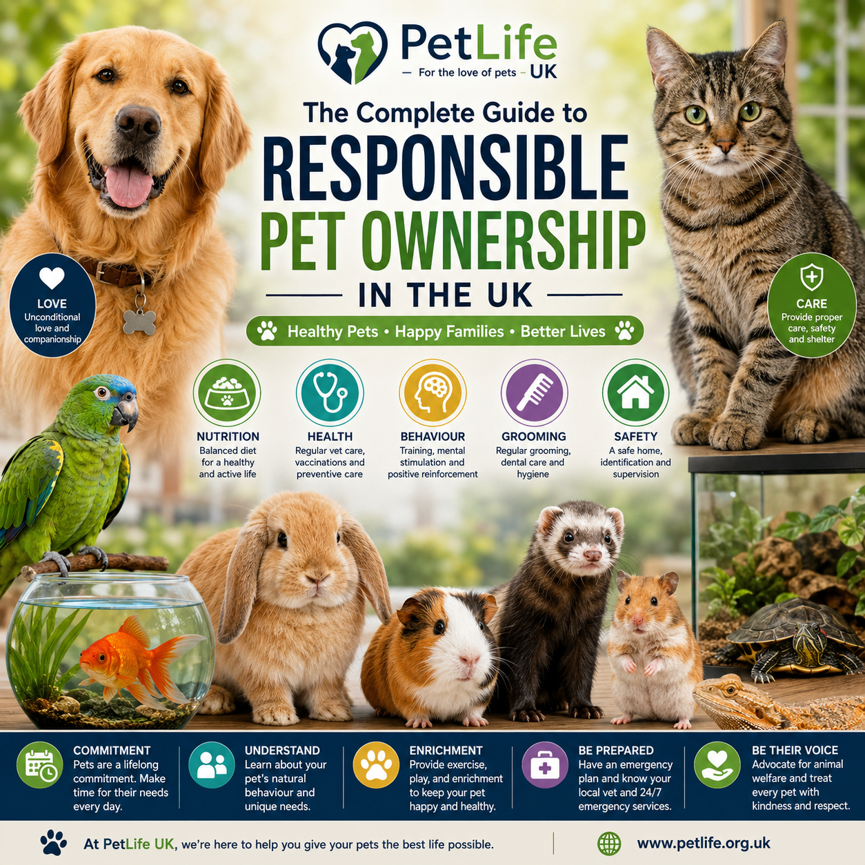 Responsible Pet Ownership UK Expert Pet Care Guide PetLife UK
